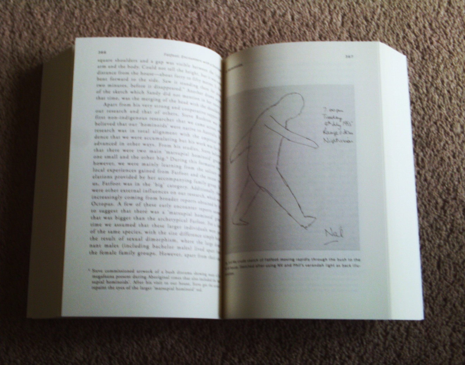 Fatfoot, Encounters with Dooligahl, Paperback, 2024, Australian Bigfoot, Yowie