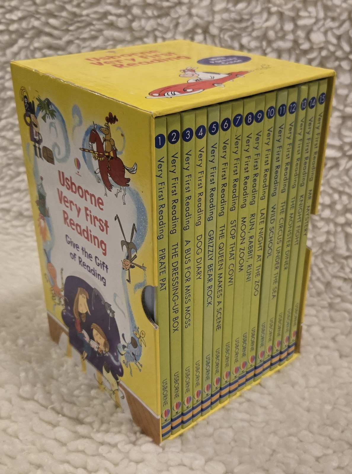 Usborne ~ Very First Reading Set ~ Complete 1-15 w/Parents Guide