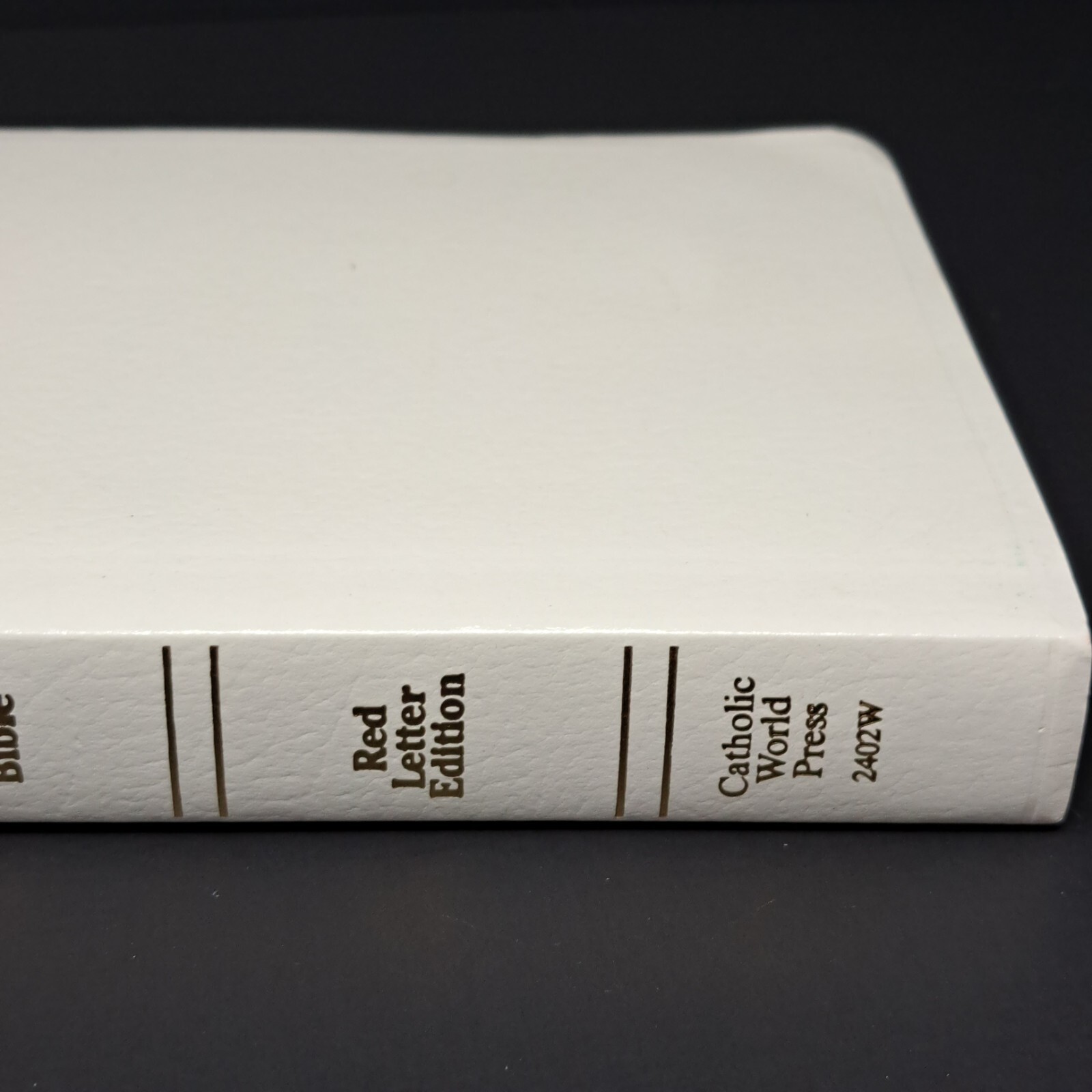 New American Bible Official Catholic Red Letter Ed World Press 2404W No Writing