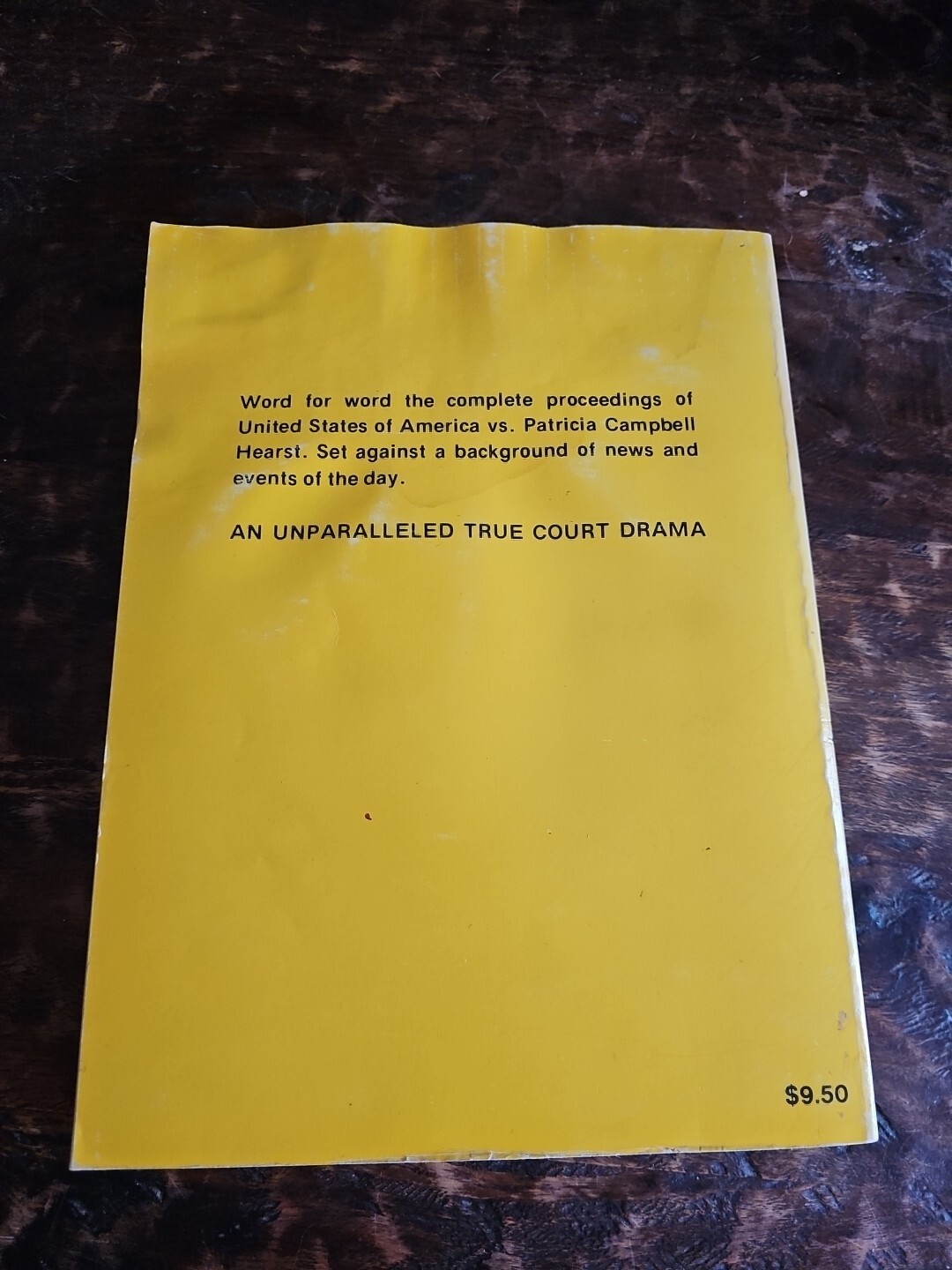 The Trial Of Patty Hearst 1976 The Great Fidelity Press