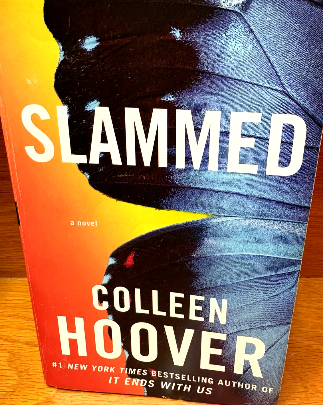 “SLAMMED”~A NOVEL BY COLLEEN HOOVER~ PAPERBACK~ROMANTIC+EMOTIONAL~HEART-STOPPING