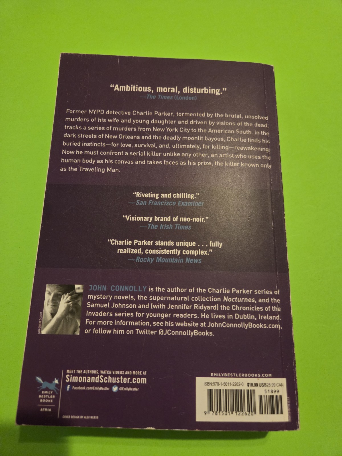 John Connolly Every Dead Thing Trade Paperback Thriller Charlie Parker Series