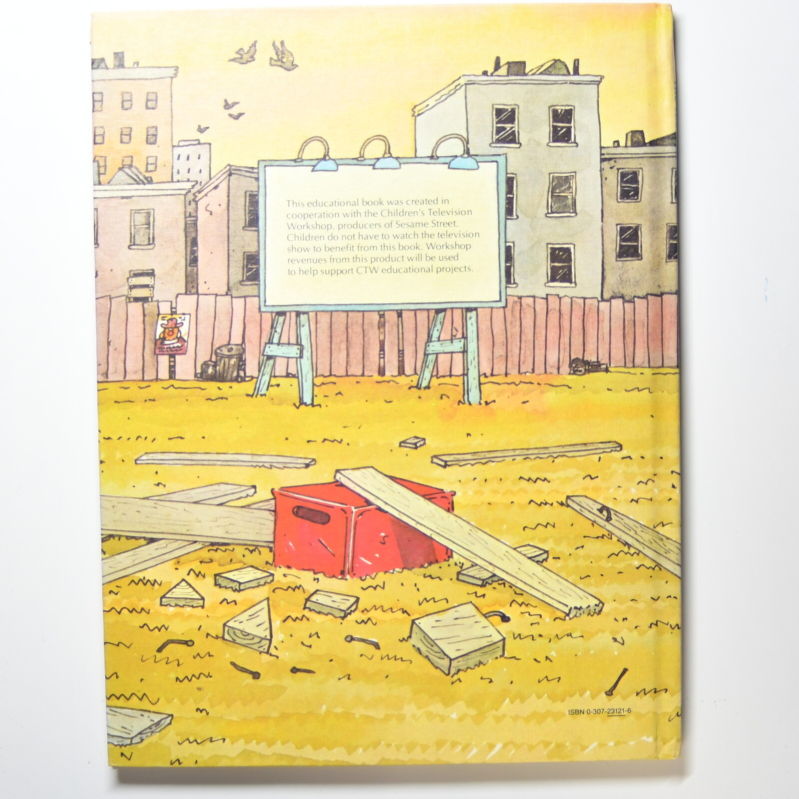 Sesame Street – The Tool Box by Ellen Weiss CTW Book Club Hardcover 1980