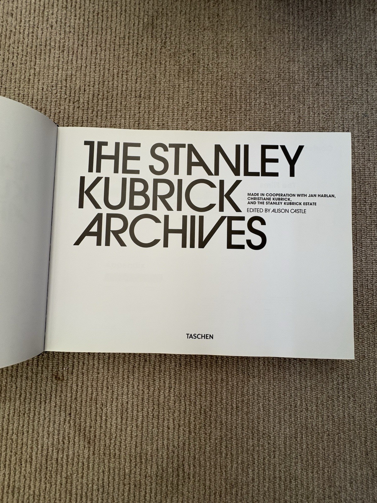 The Stanley Kubrick Archives Hardcover ENGLISH Taschen Great Condition