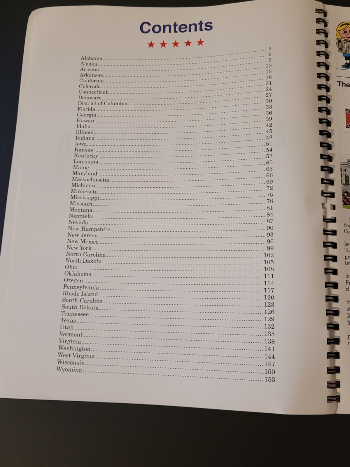 The Mini Page Book Of States By Betty Debnam – Spiral Bound