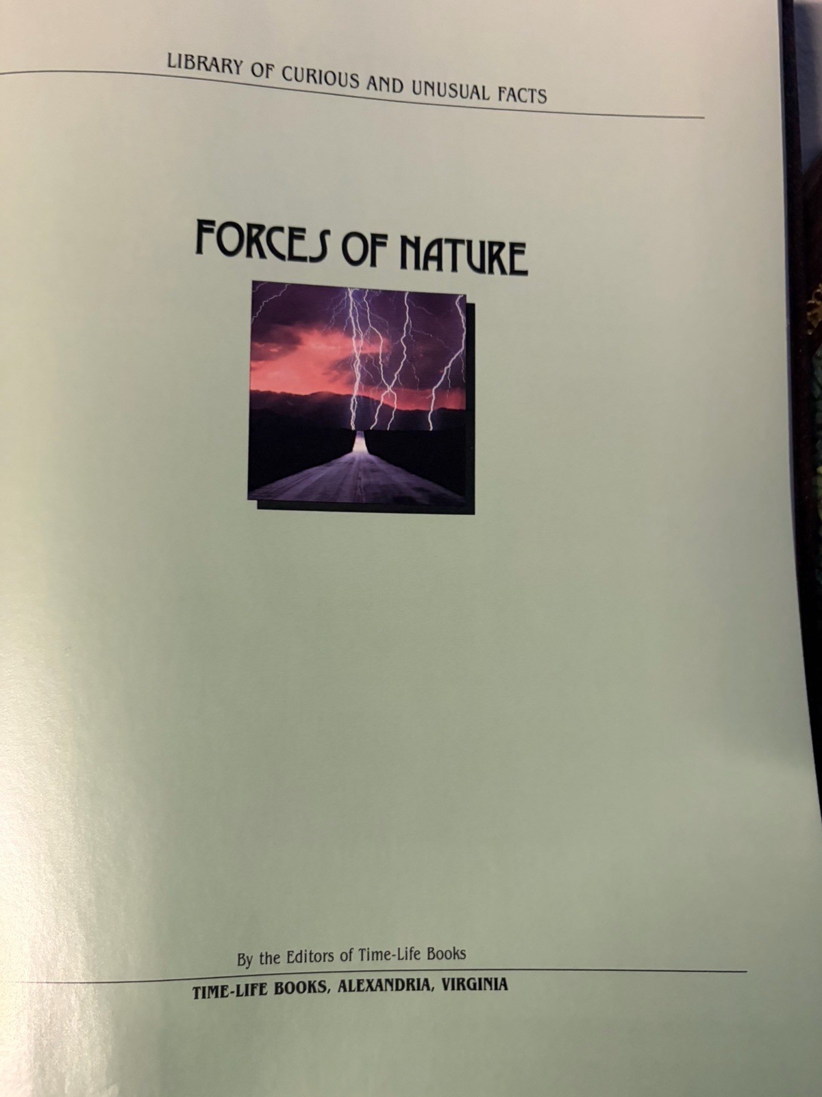 Lost Treasure,Vanishings,Spirit Summonings,The Ufo Phenomenon, Forces Of Nature