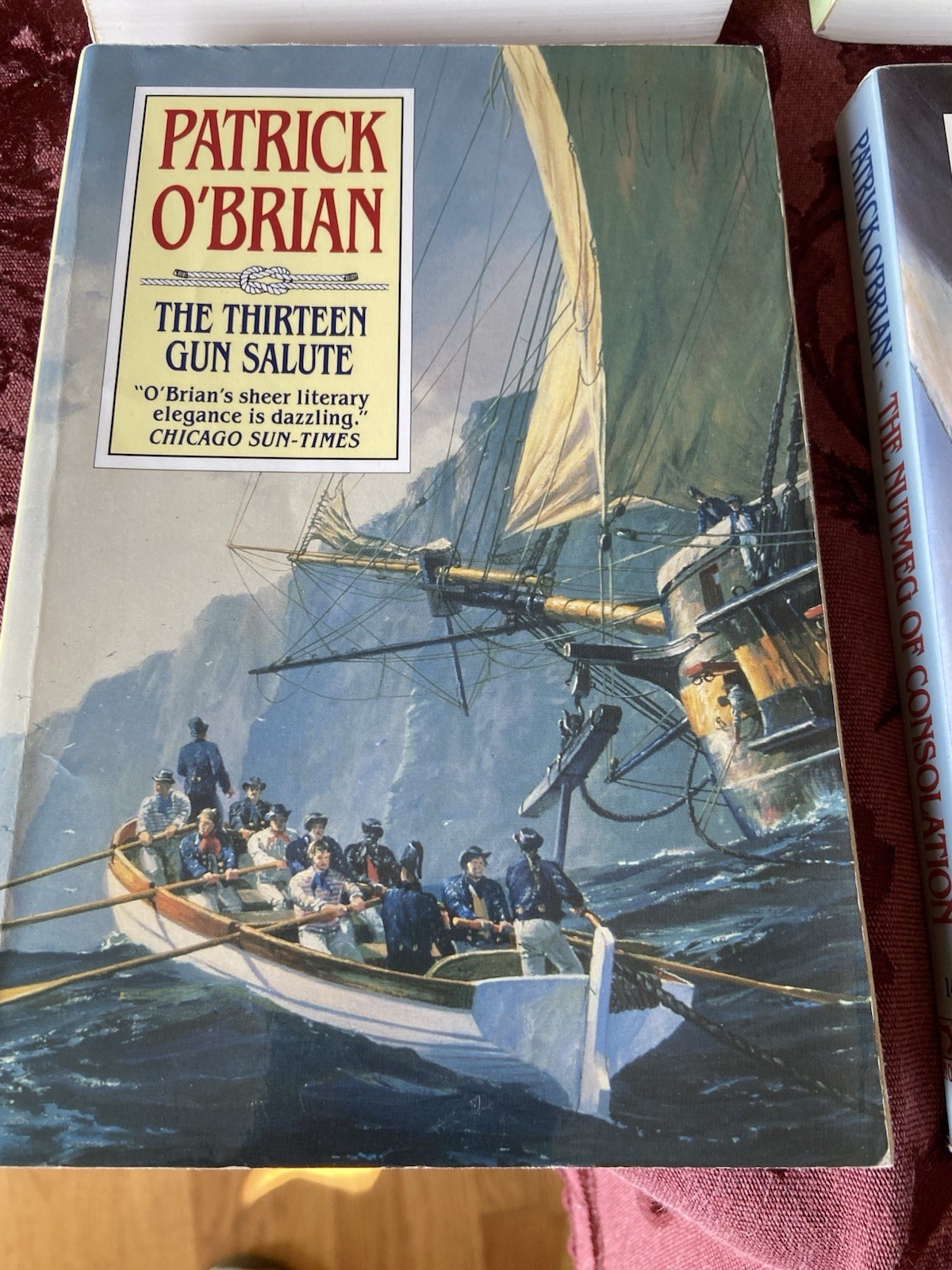 Lot of 7 Patrick O’Brian Aubrey Maturin Series Books 1-3, 7, 13-15 VG TPB FREESH