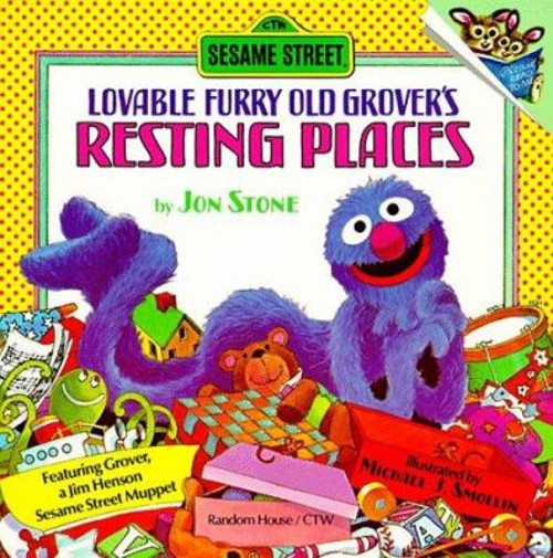 Lovable Furry Old Grover’s Resting Places Paperback Jon Stone