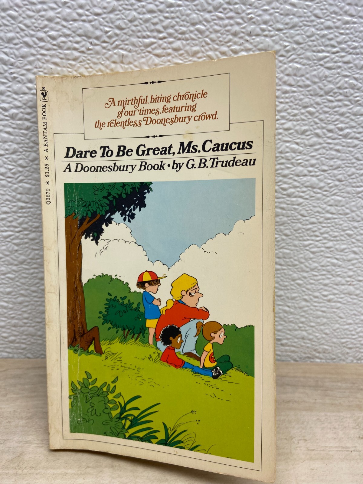 Vtg 1976 Dare To Be Great Ms. Caucus A Doonesbury Book By G.B. Trudeau