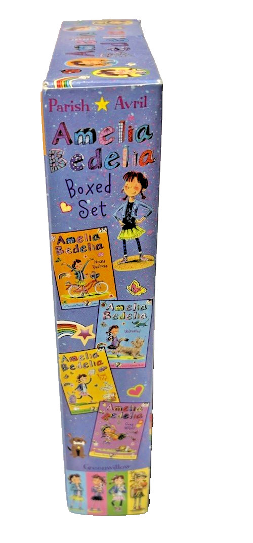 Amelia Bedelia 4 Chapter Book Box Set #1-4 Herman Parish 2014 140+ Pages Each