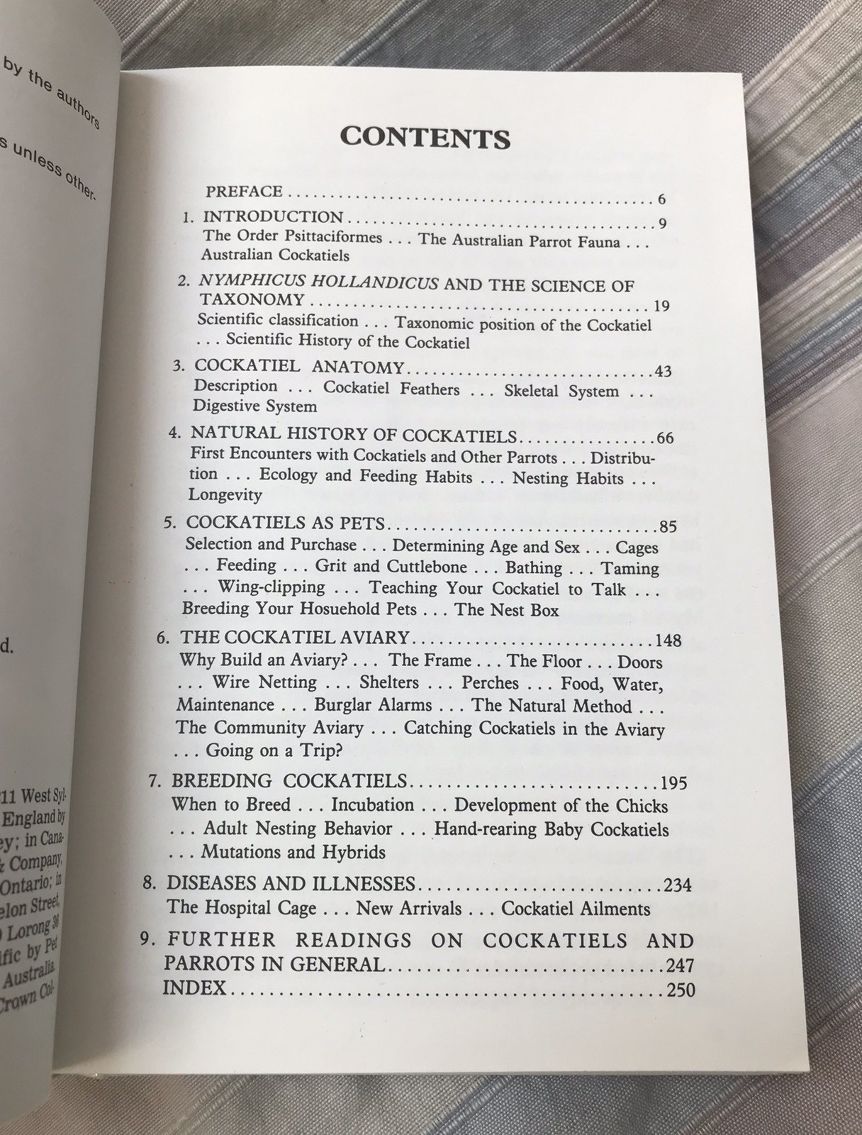 Cockatiel Handbook by Dr. Gerald R. Allen and Connie Allen 1981 HC Like New