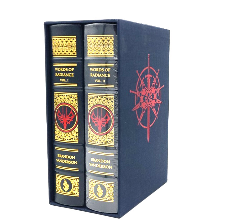 Words of Radiance (Leatherbound, Signed) Brandon Sanderson Brand New 1st Cosmere