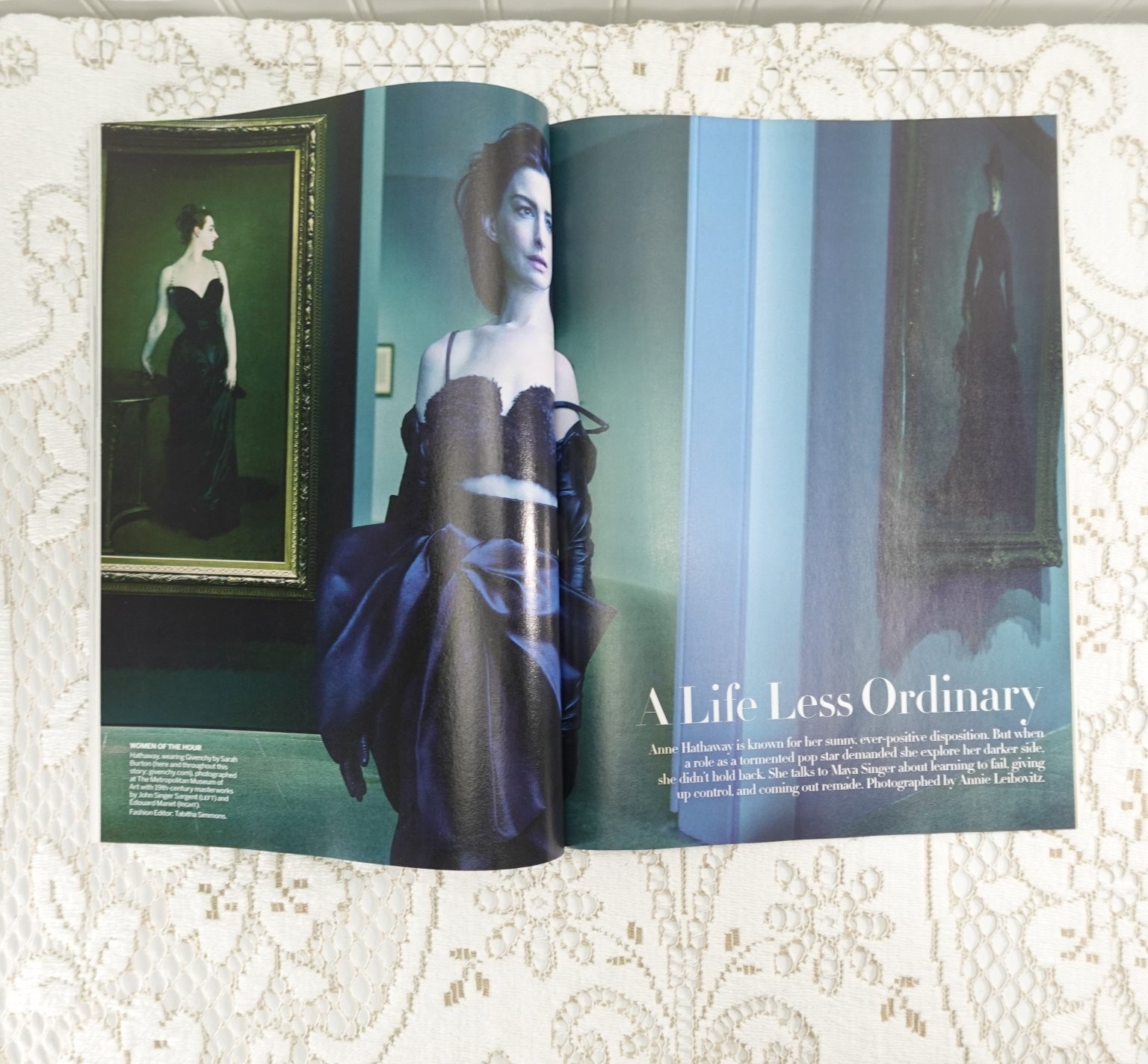 Vogue Magazine August 2025 Anne Hathaway Fashion Celebrity Style Condé Nast