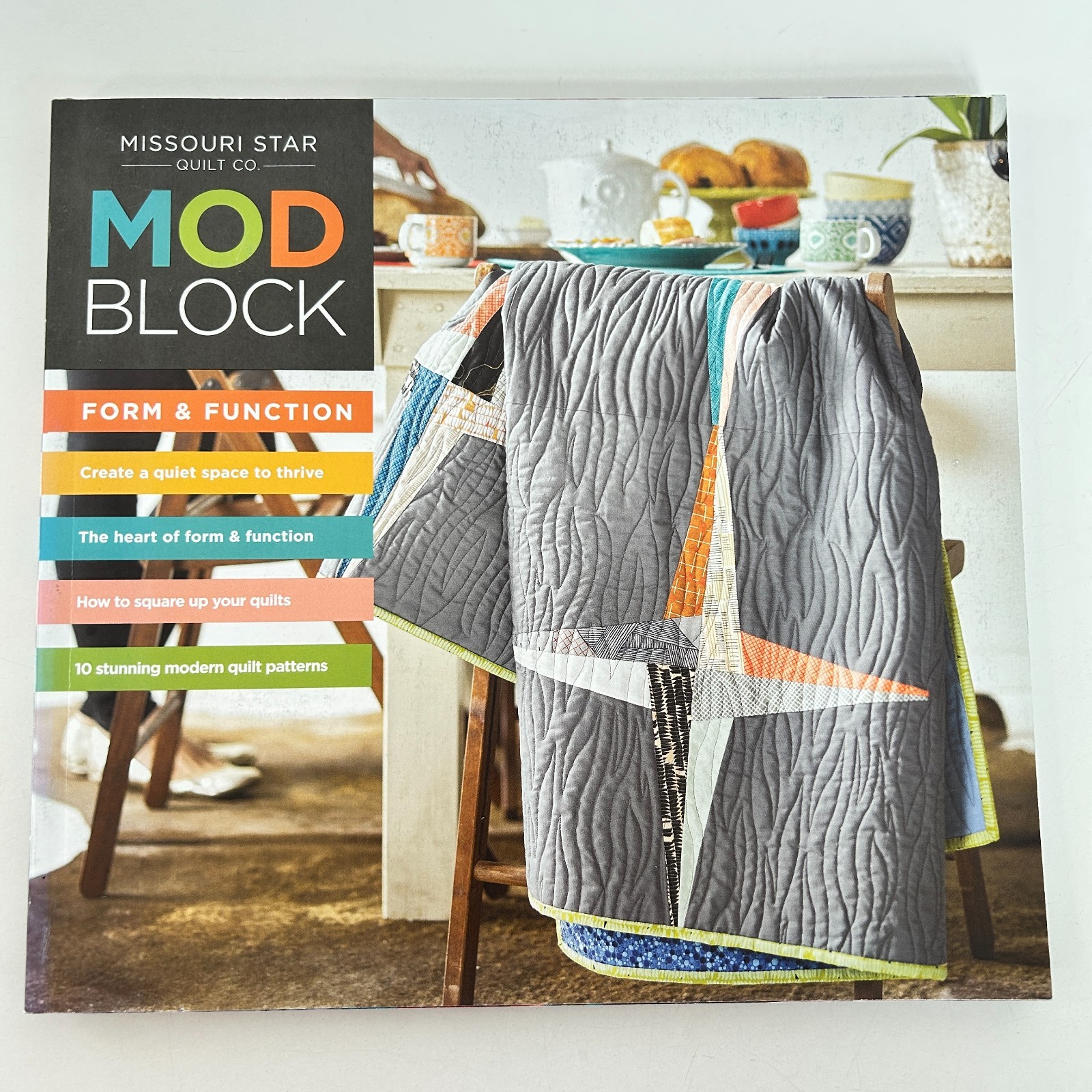 Mod Block by Missouri Star Quilt Co Lot of 3 Vol 1 2 3 Issue 1 Sewing Patterns