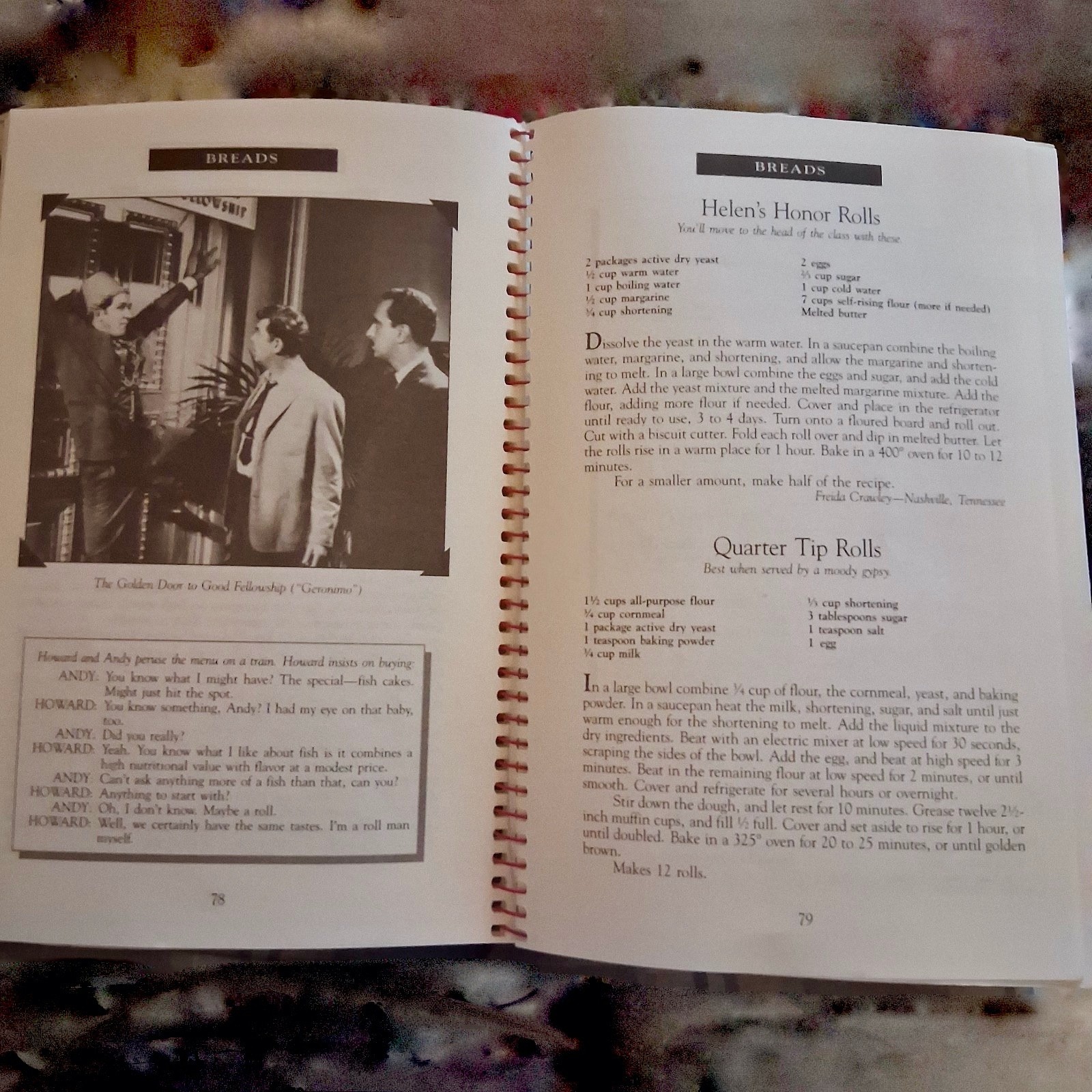 AUNT BEE’S MAYBERRY COOKBOOK ~ Ken Beck and Jim Clark ~ 1991 PB