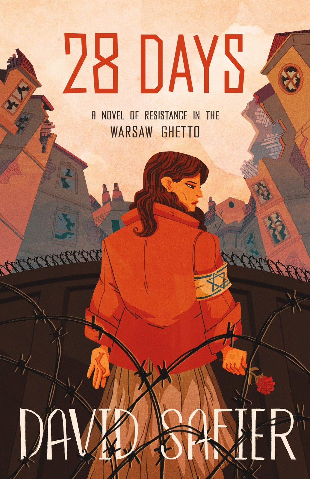 28 Days: A Novel of Resistance in the Warsaw Ghetto – hardcover Safier, Davi…