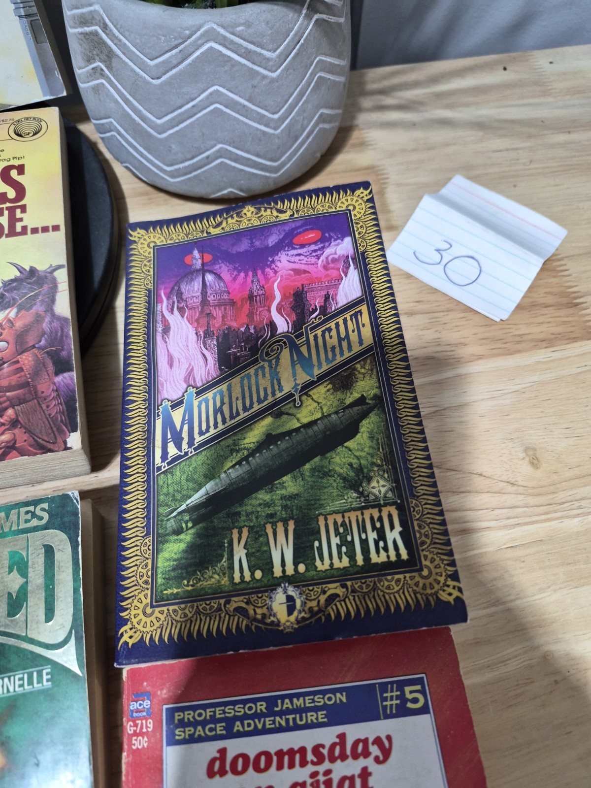Lot Of 10 Sci Fi Paperback Books TITLES SEEN