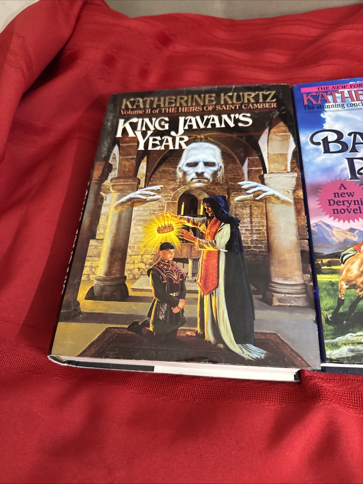 Katherine Kurtz 1st Ed/1st Prt HCDJ Vol I-III Heirs of Saint Camber Series Books