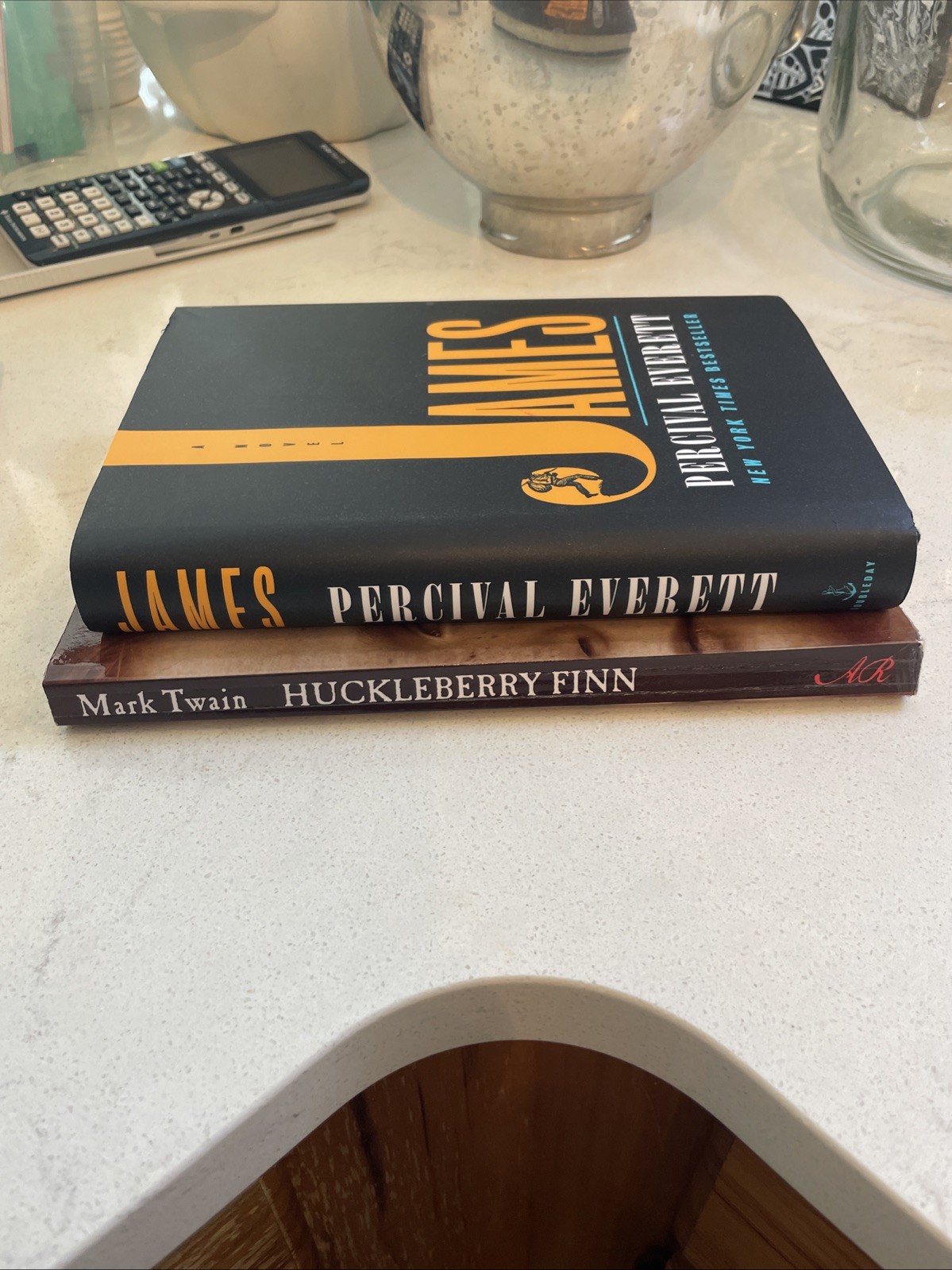 Lot: Huckleberry Finn Mark Twain & James (Pulitzer Prize Winner Percival Everett