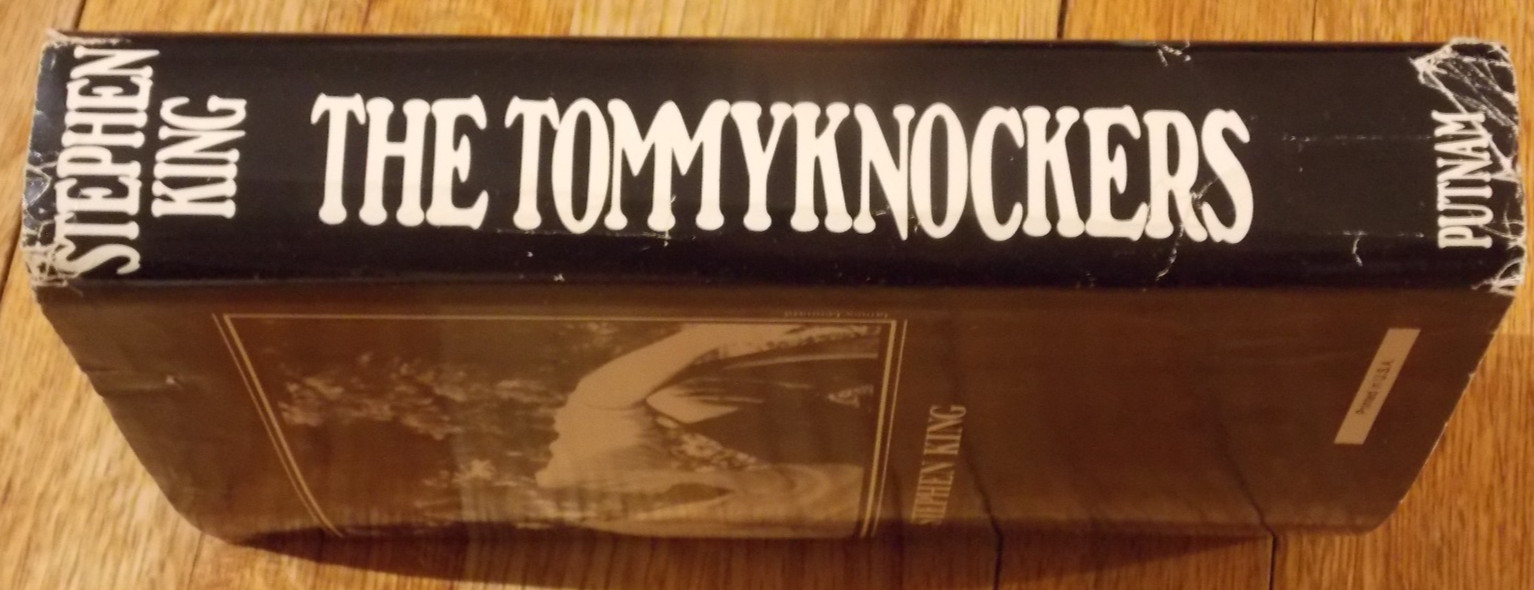 STEPHEN KING-Tommyknockers~1ST EDITION~1987~HC+DJ~CLASSIC HORROR~Tommy Knockers