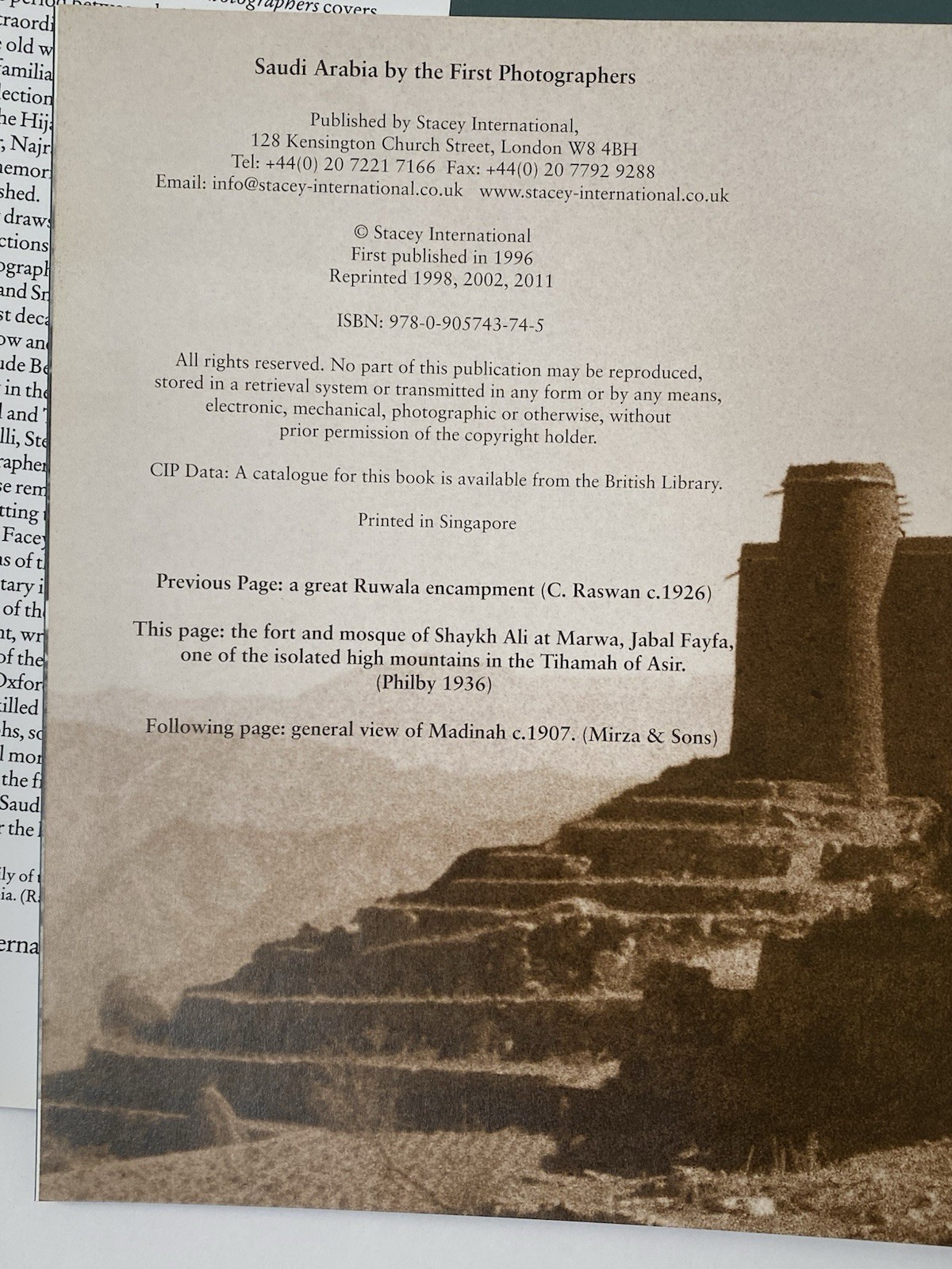 Saudi Arabia by the First Photographers by William Facey (2001, Hardcover)