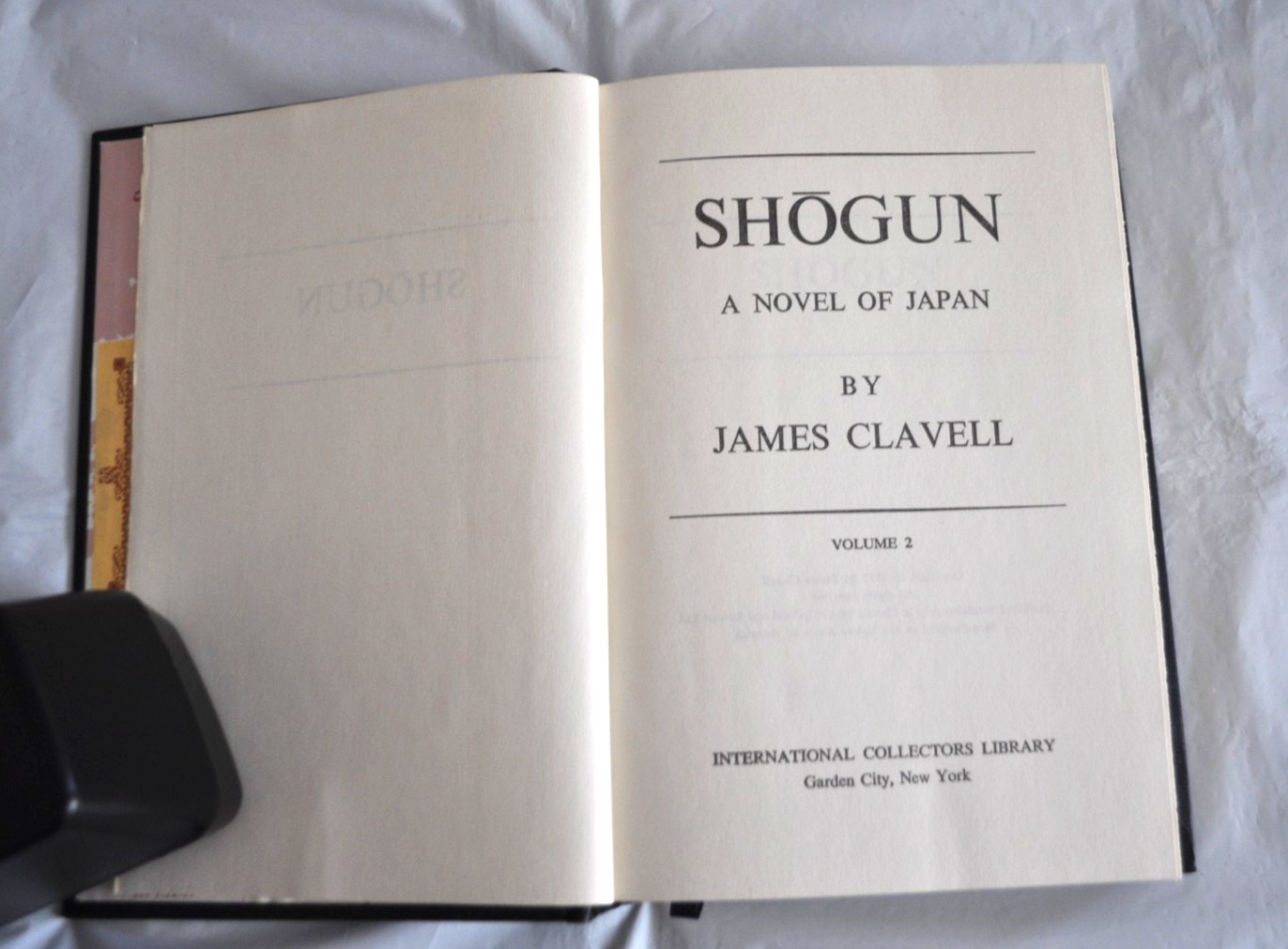Shōgun A Novel of Japan James Clavell Vol. 1-2 International Collectors Library