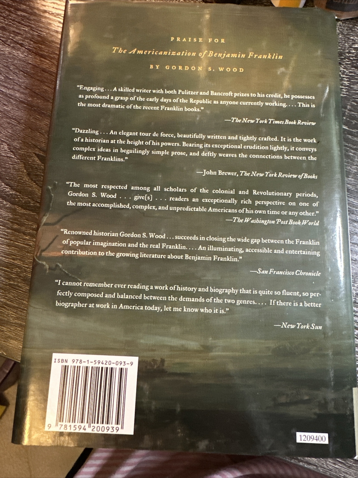 Revolutionary Characters : What Made the Founders Different by Gordon S. Wood…
