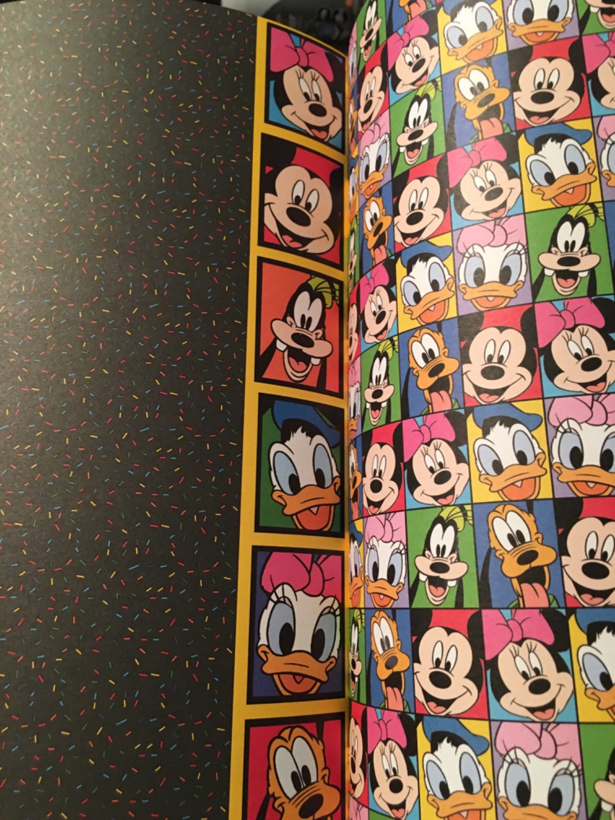 Hot off the Press Making Disney Scrapbook Pages Book + 40 Sheets Disney Papers