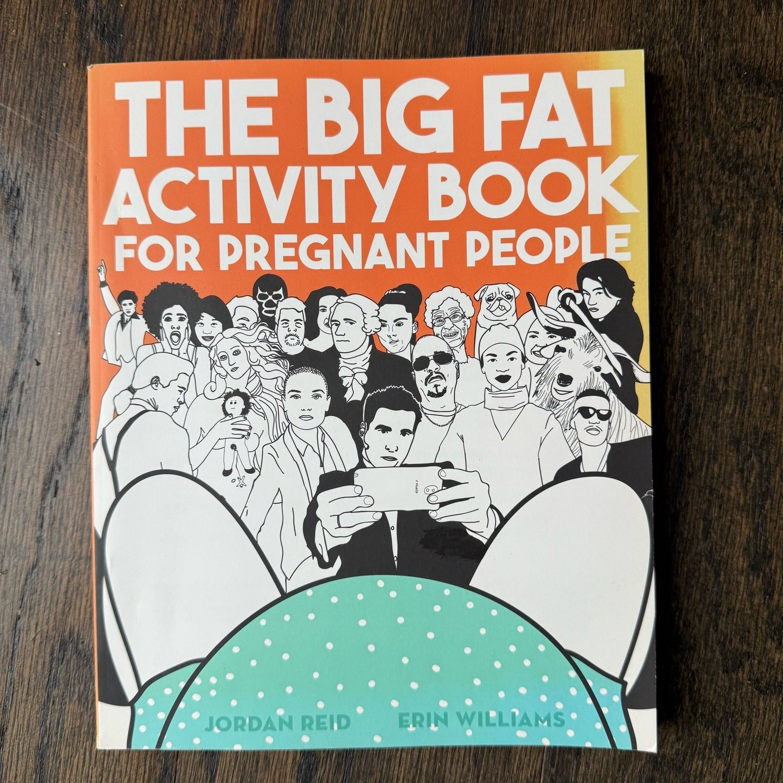 Big Fat Activity Book for Pregnant People by Erin Williams and Jordan Reid…