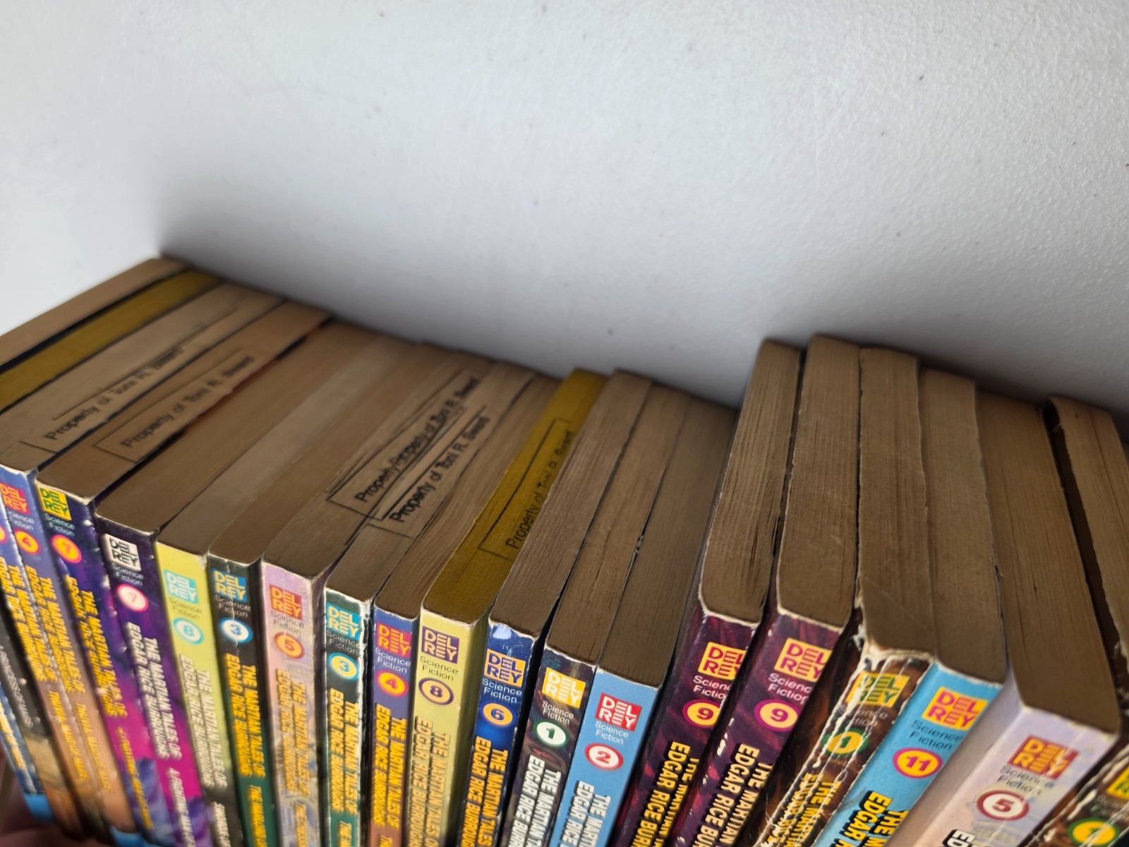 The Martian Tales of Edgar Rice Burroughs John Carter Of Mars Lot of 22 Books
