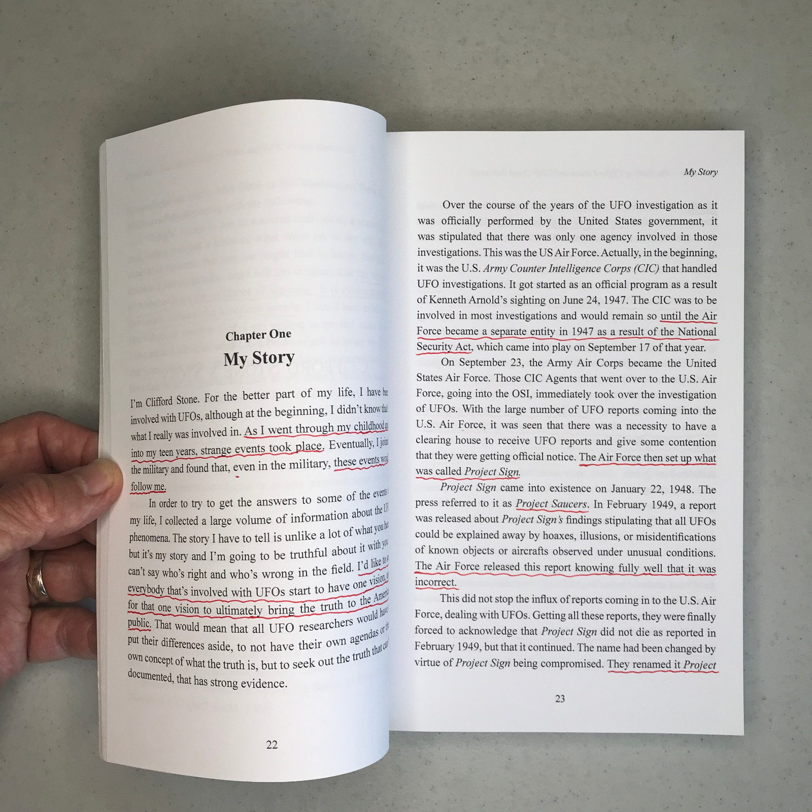 “Eyes Only” Clifford Stone UFO Crash Retrievals Paperback 2011 – 223 Pages