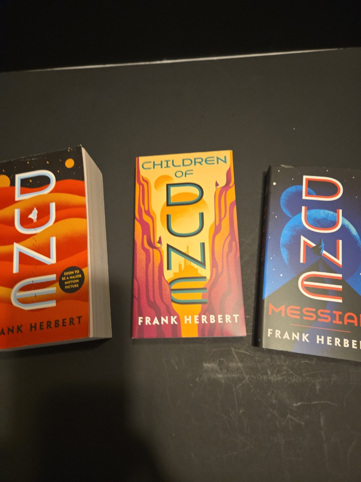Frank Herbert’s Dune Saga 3-Book Boxed Set Very Good Condition!