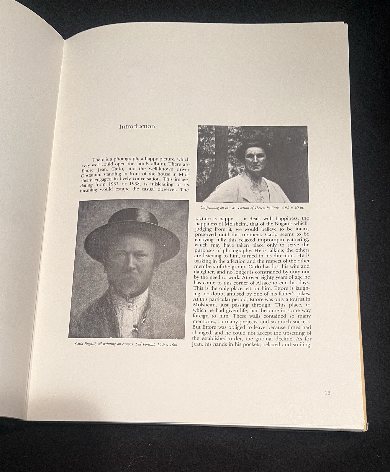 Philippe BUGATTI Carlo Rembrandt Ettore Jean First Edition 1982 Book