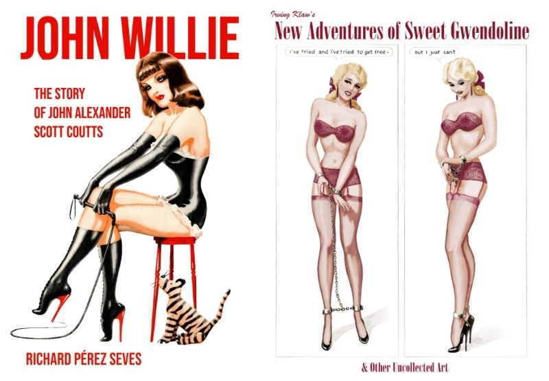 John Willie New Adventures of Sweet Gwendoline John Willie Biography 2set