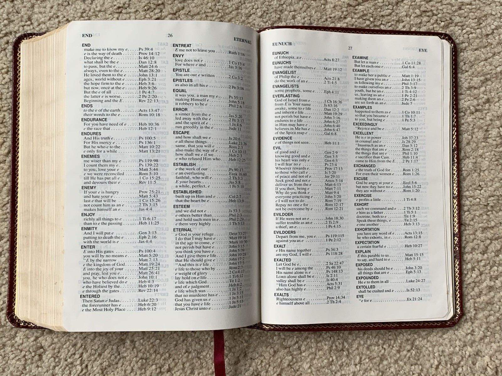 Holy Bible New King James Version NKJV Giant Print Red Letter 1992 NELSON 236BG