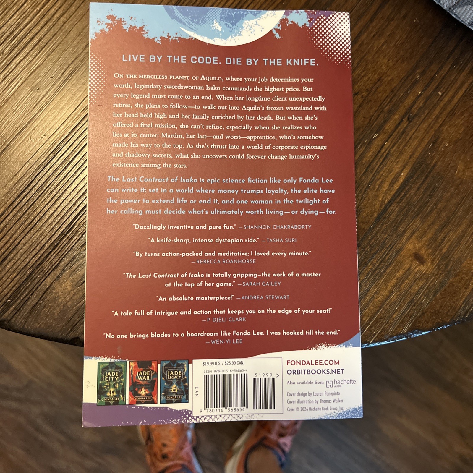 The Last Contract of Isako Paperback by Fonda Lee