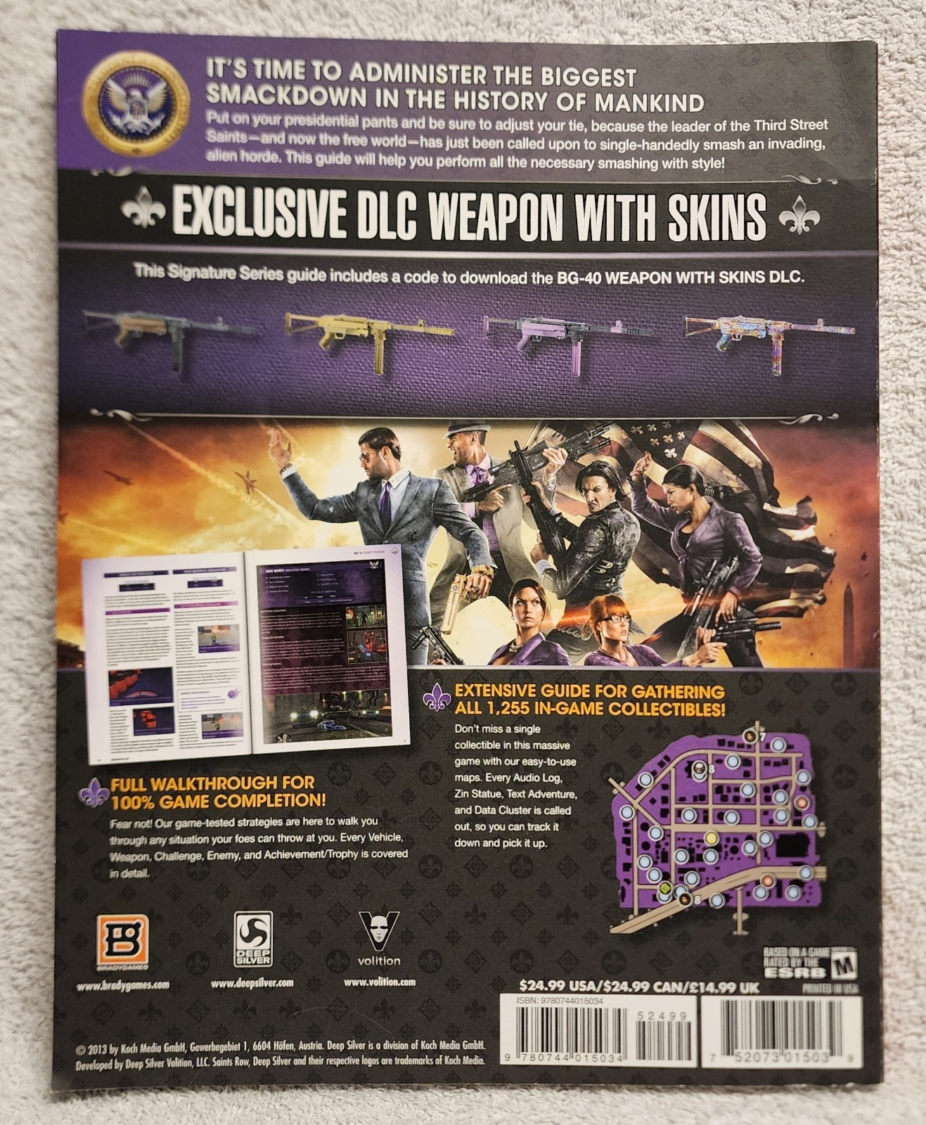 Saints Row IV Signature Series Strategy Guide by BradyGames Paperback 2013