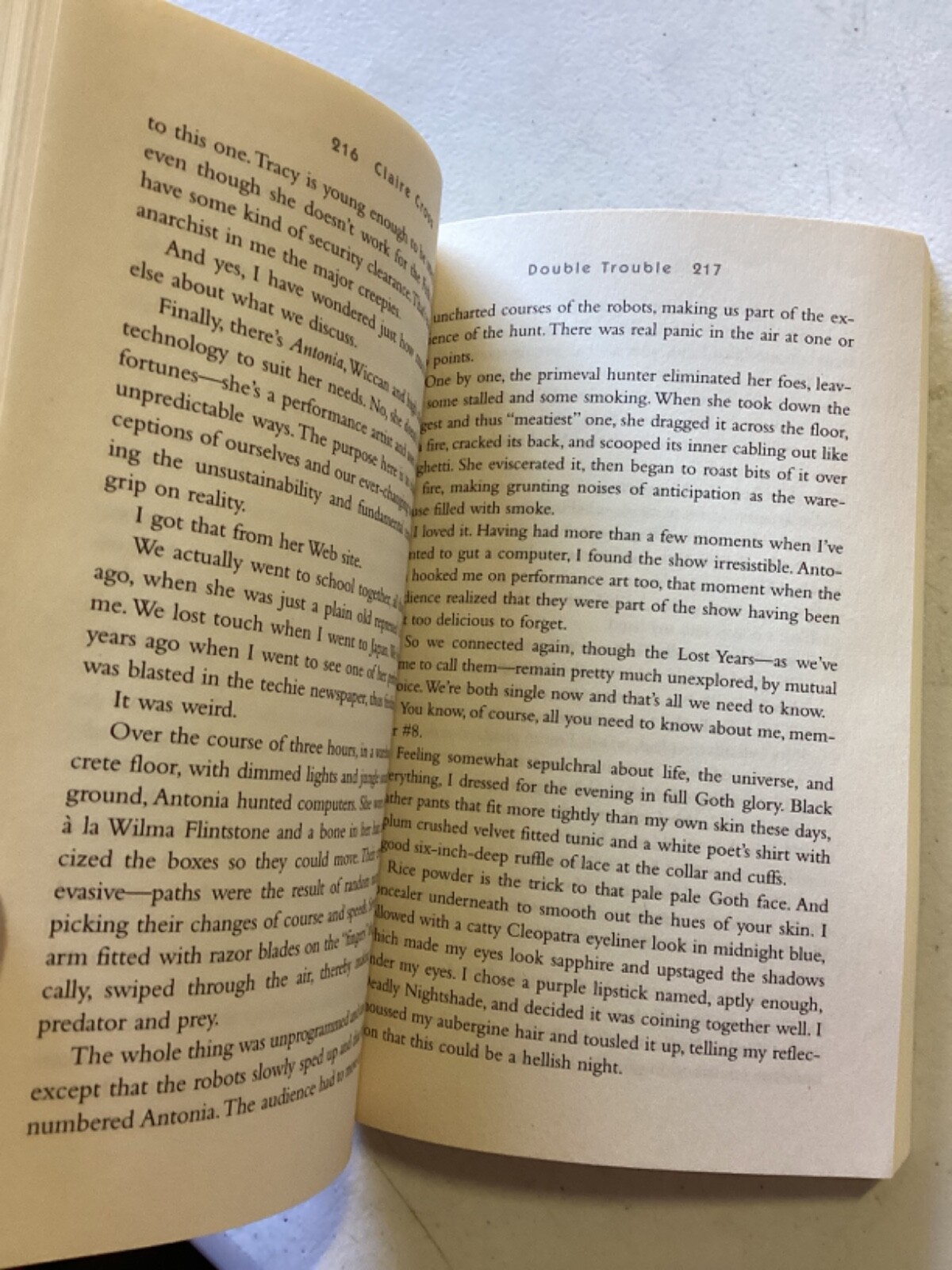 Double Trouble – Paperback By Cross, Claire – VERY GOOD
