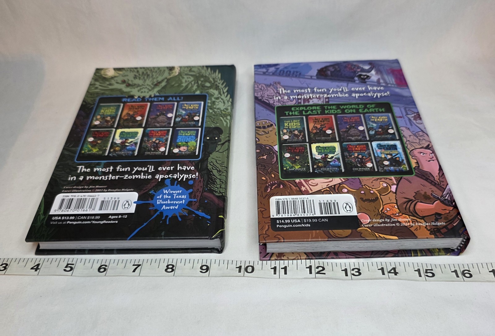 The Last Kids on Earth series 1-7 set Max Brallier Zombies 1 2 3 4 5 6 7 HC lot