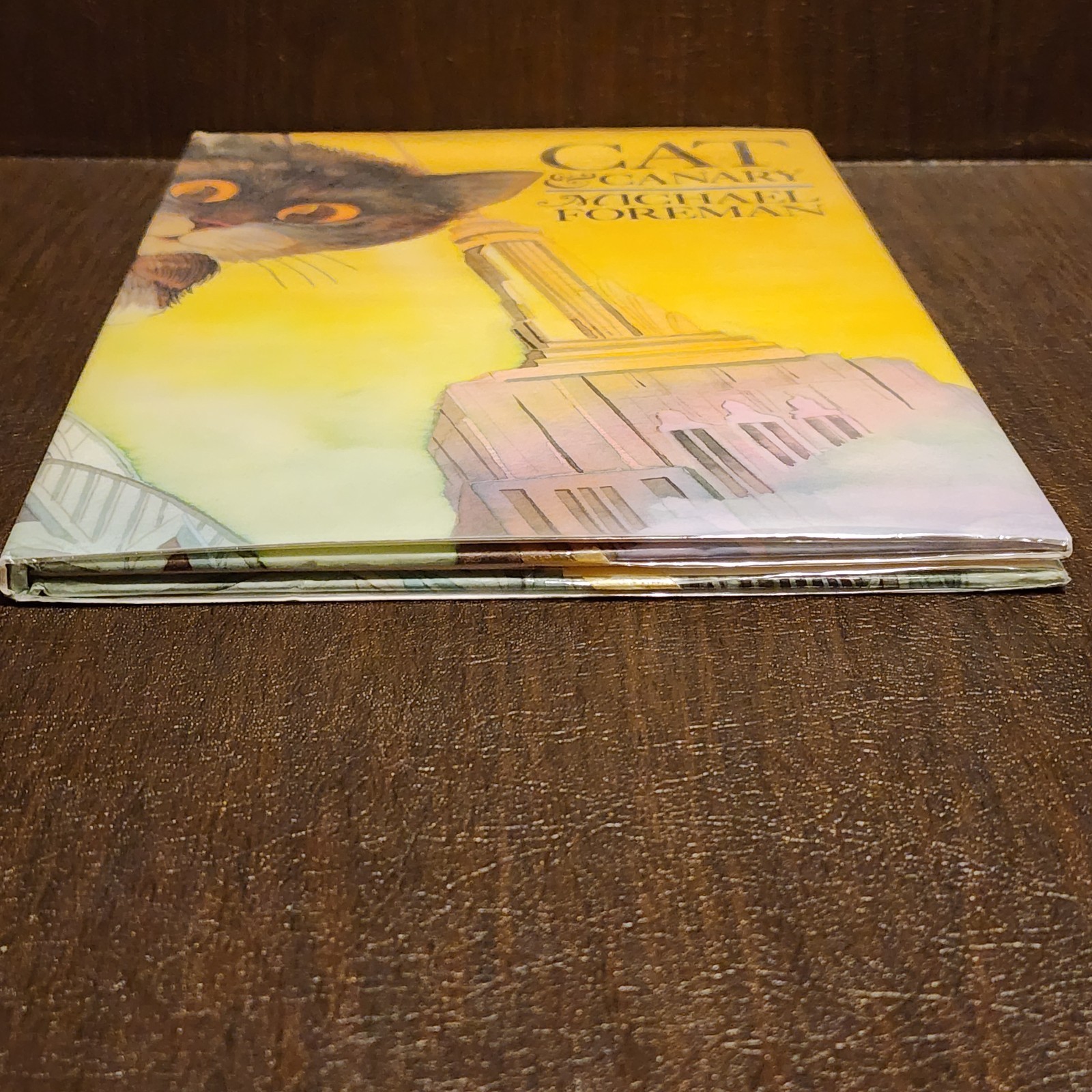 1st Edition Print – Cat and Canary Hardcover Michael Foreman Hardcover DJ GREAT