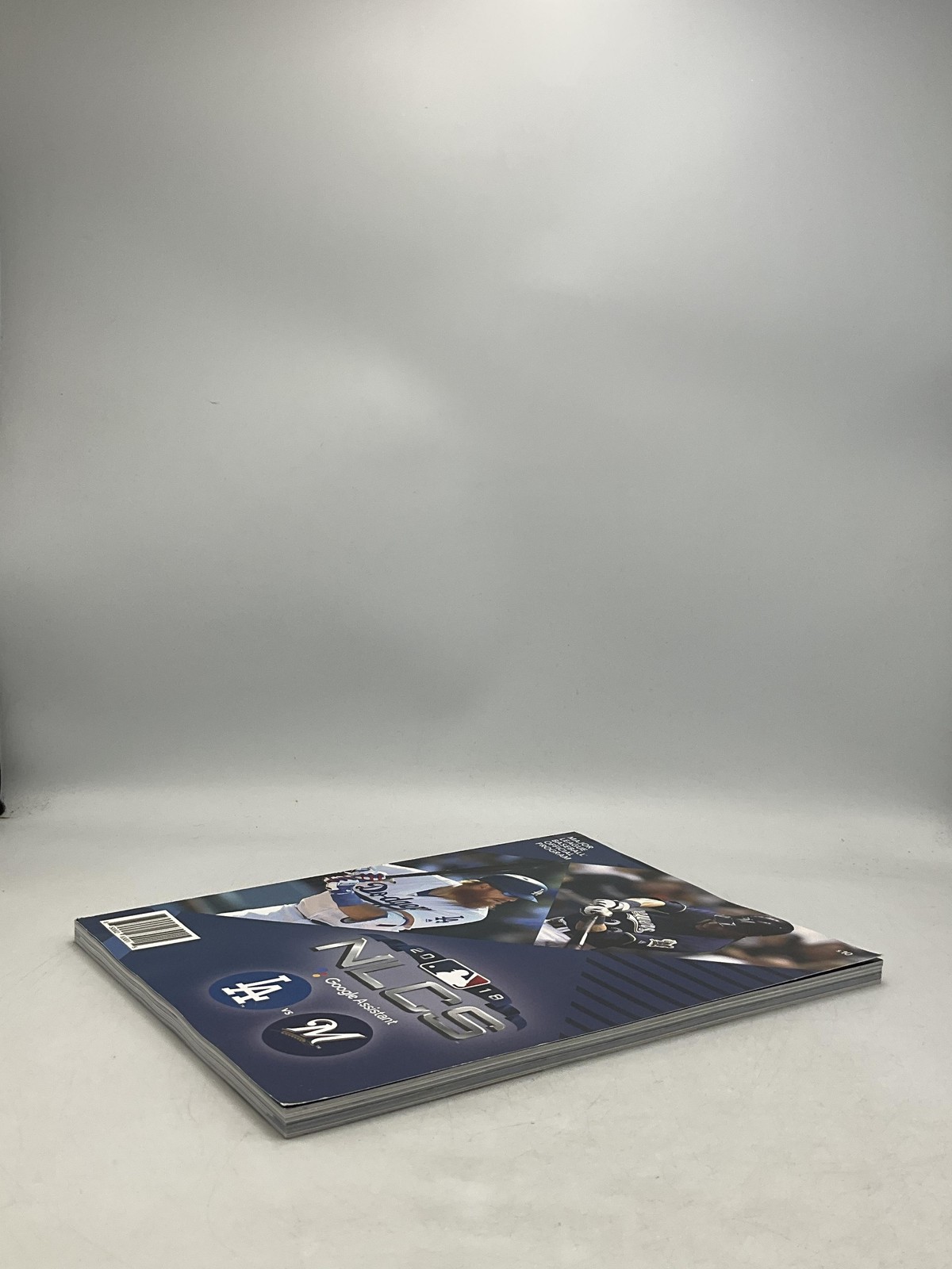 Major League Baseball Official Program: NLCS 2018 Richard Justice MLB Blue PB