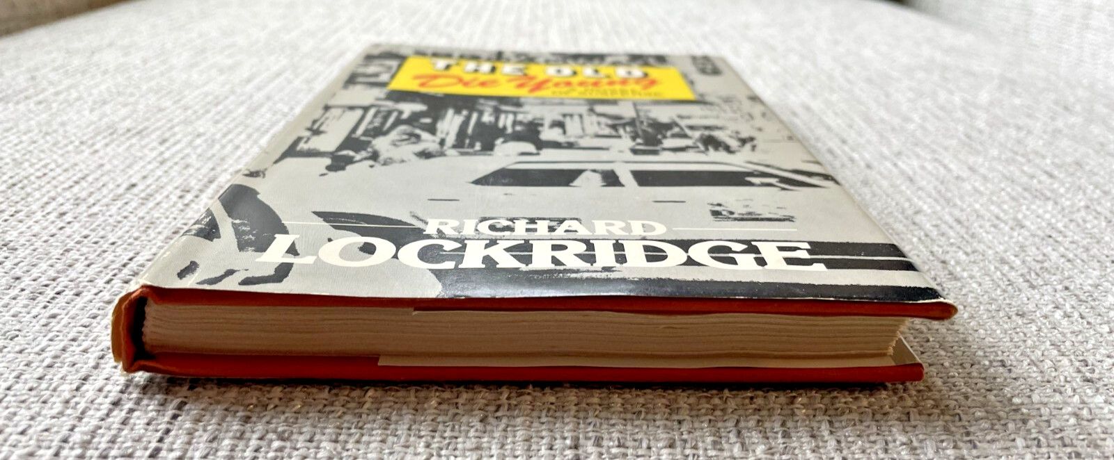 The Old Die Young by Richard Lockridge 1980 BC HC Good+ vintage rare ships free