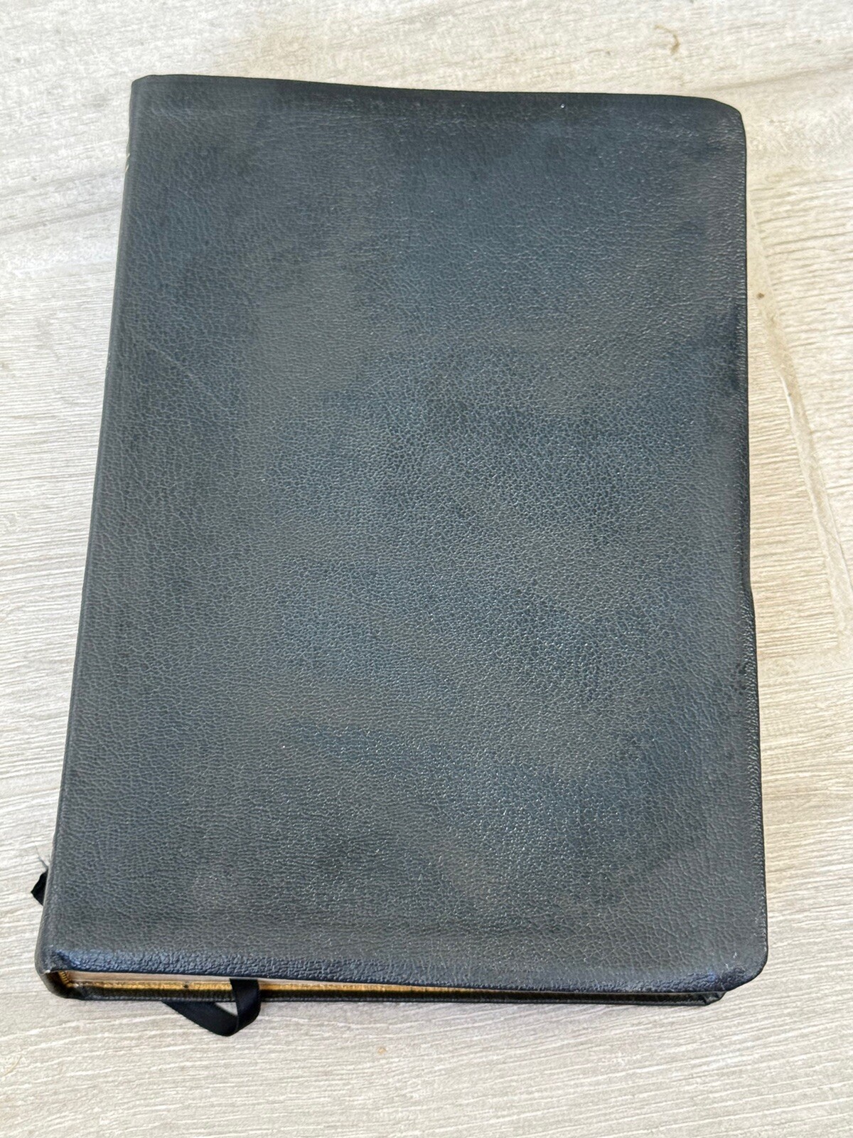 ✝️ The NIV Study Bible 1995 Zondervan Black Genuine Leather