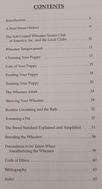 THE SOFT COATED WHEATEN TERRIER OWNER’S MANUAL ~ 68 PAGES ~ ILLUSTRATED