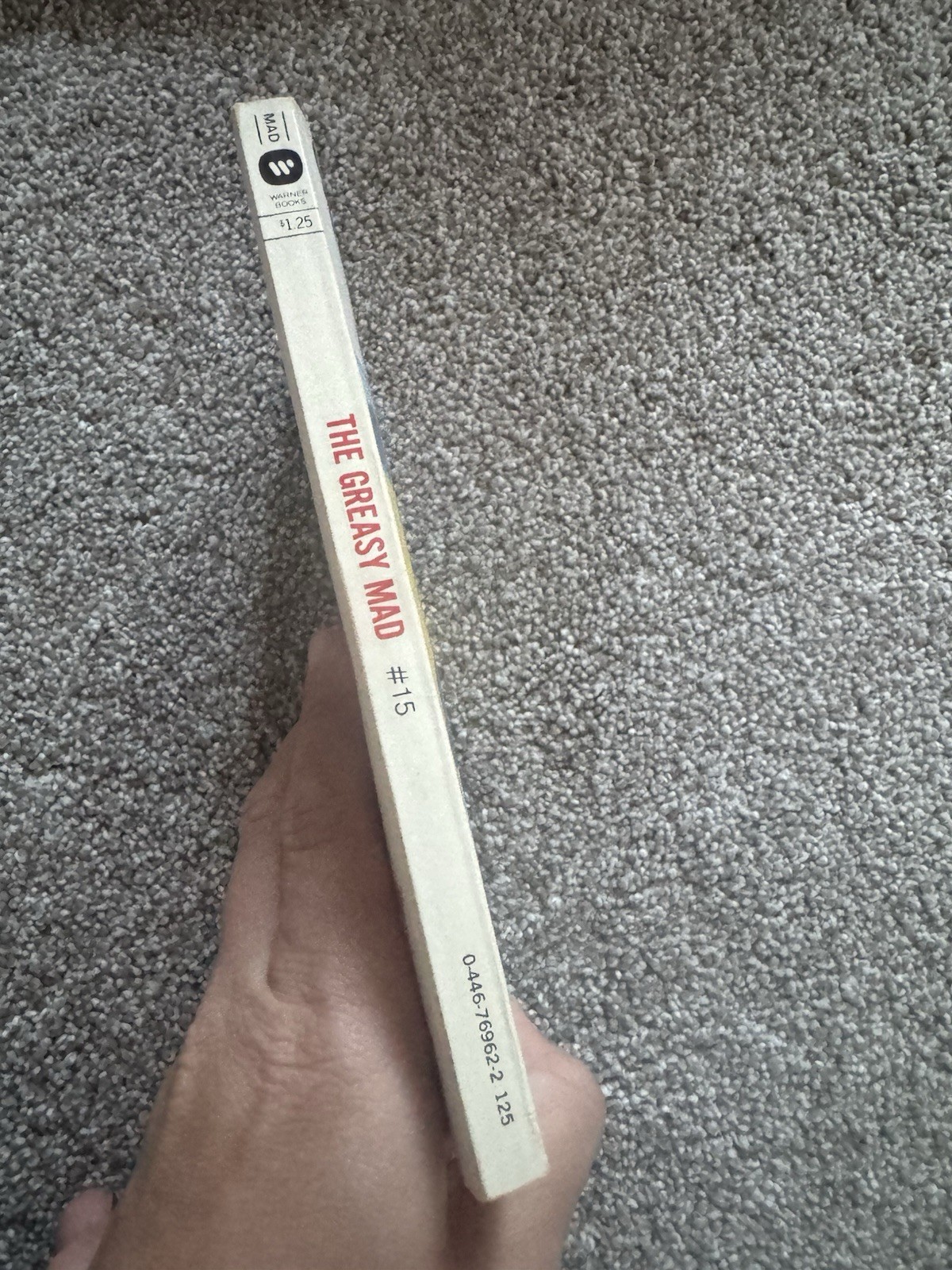 The Greasy MAD – 1st Printing $1.25 76-962 Warner