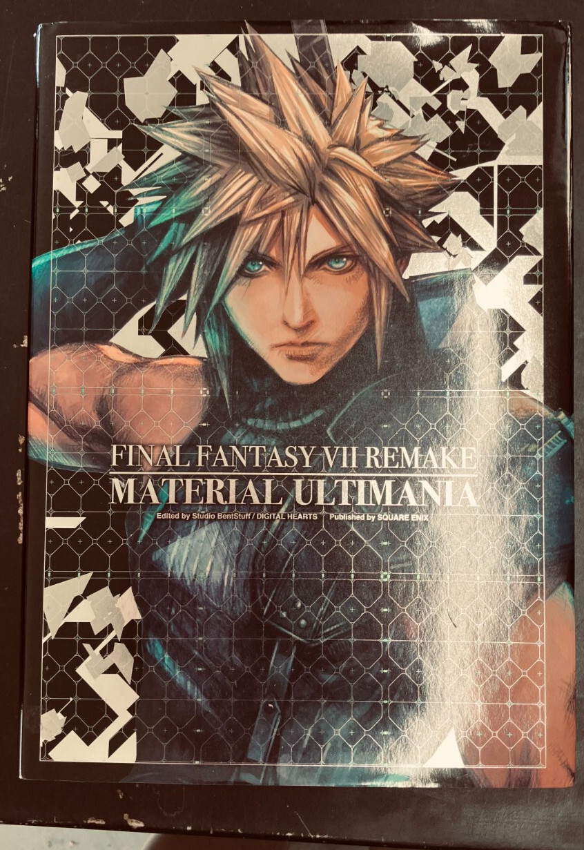 Final Fantasy VII Remake: Material Ultimania by Square Enix, HC Very Good