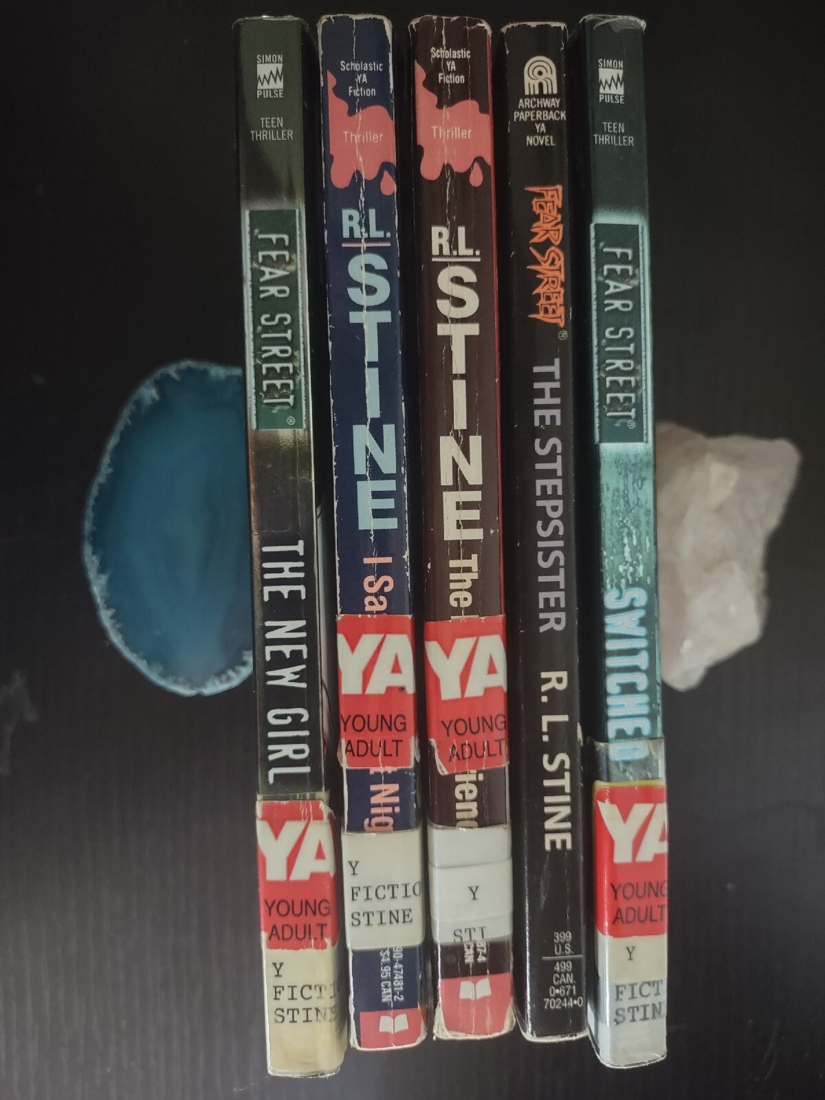 Vintage 1990’s And Early 2000s R L Stine Fear Street Book Lot of 5 PB