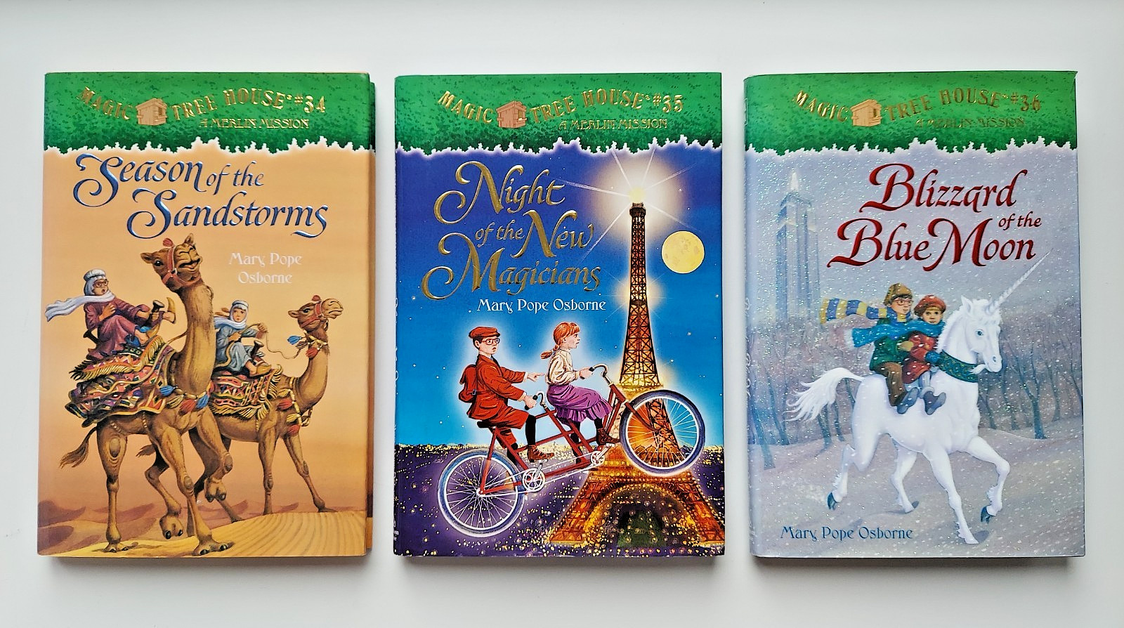 Magic Tree House Merlin Missions Books Mary Pope Osborne LOT of 3 First Editions