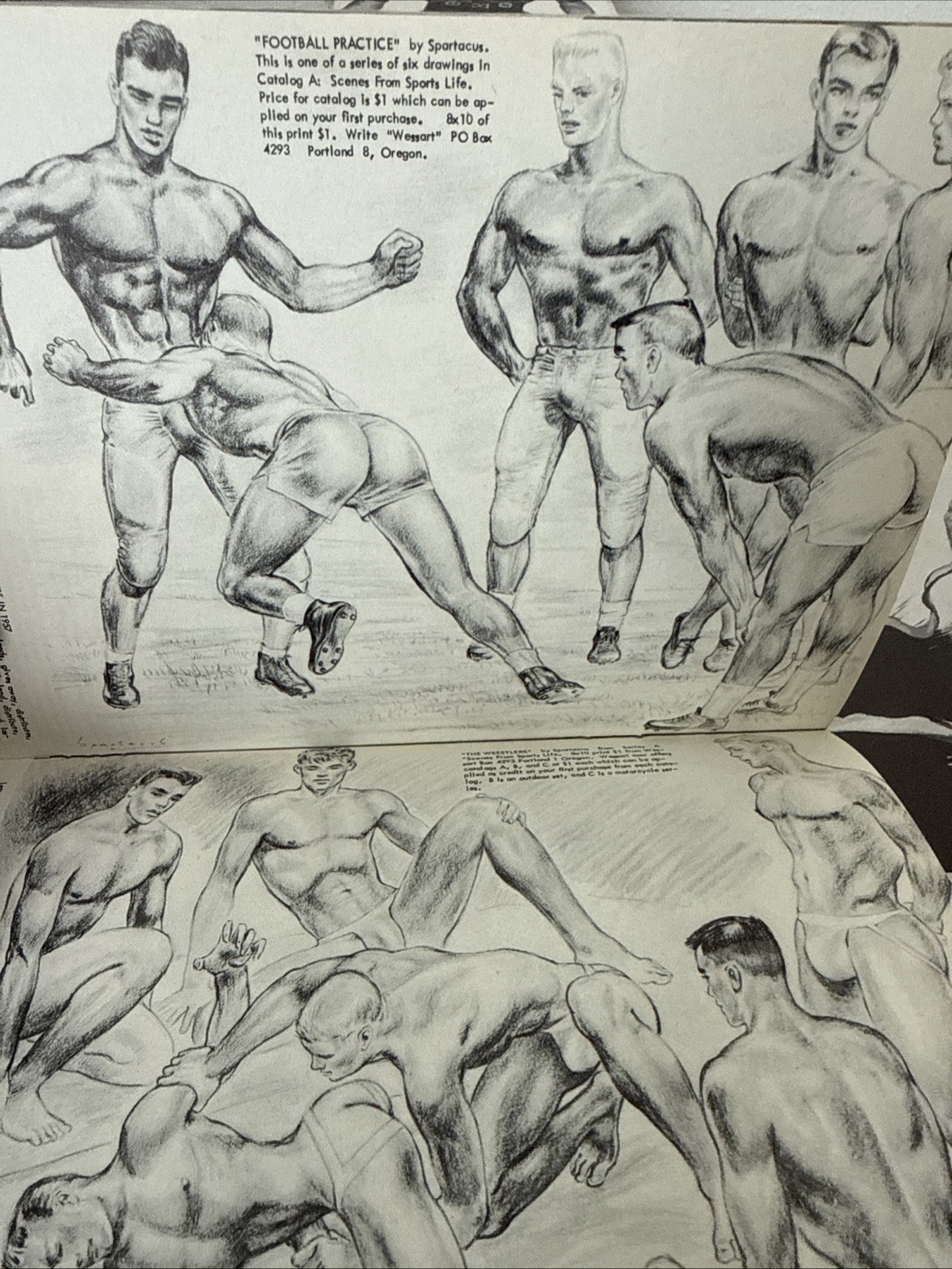 Physique Pictorial Volume 8 # 1, 2, 3 and 4 – Spring, Summer, Fall & Winter 1958
