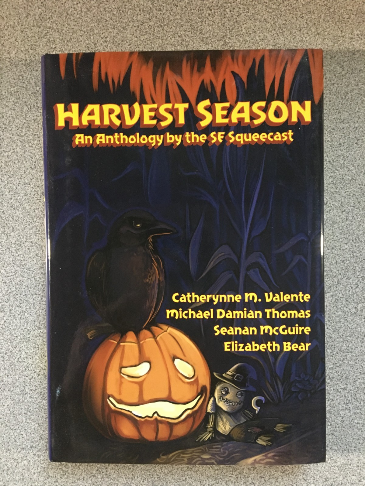 Harvest Season; An Anthology by the SF Squeecast, ISFIC Press 2014, HC w DJ